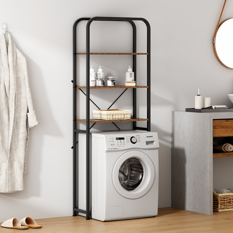 Over the washer free standing online shelves